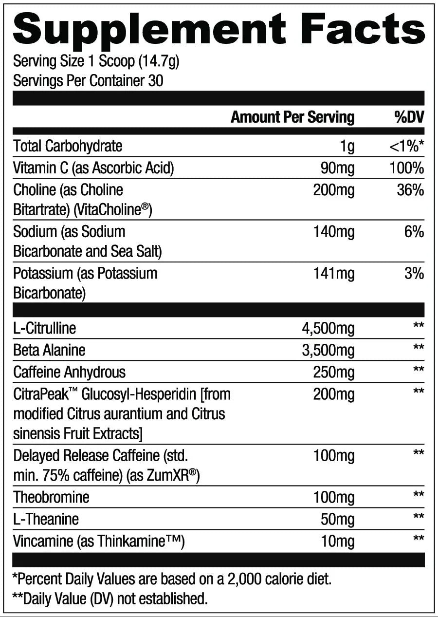 RYSE Supplements Loaded Pre | Pre Entreno | Pre Workout