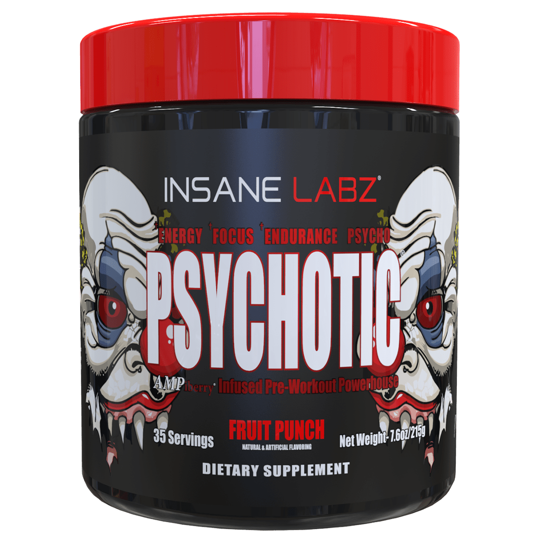 Insane Labz Psychotic 30 Servicios Fruit Punch - Foto oficial del bote