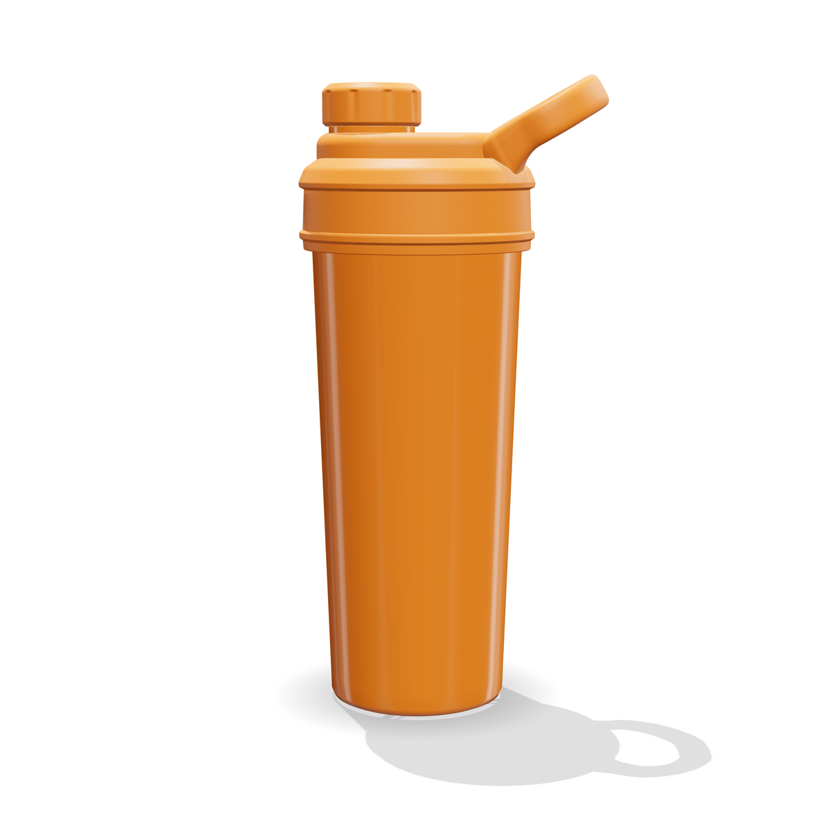 Parte trasera lisa del shaker RAW naranja de 700 ml