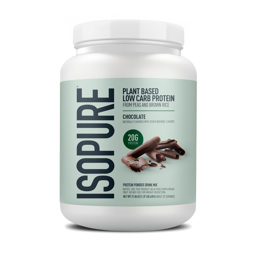 Isopure Plant Based Chocolate - Foto oficial del bote
