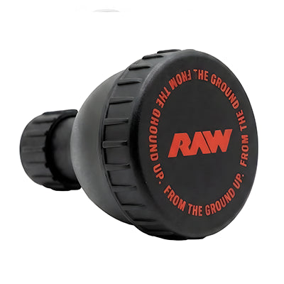 Embudo portátil RAW Nutrition contenedor de suplementos funnel para proteína con llavero libre de BPA - PROTE,INC.