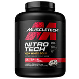 MuscleTech | Nitro Tech 100% Whey Gold - Double Rich Chocolate - Proteínas
