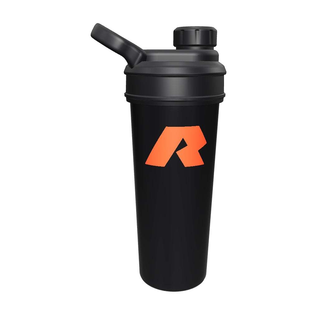 Modelo 3D del shaker RAW Thavage negro de 700 ml para girarlo 360 grados