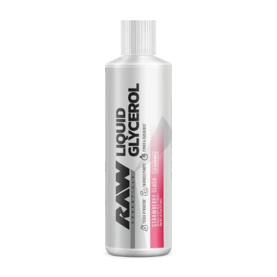 Envase de RAW Nutrition Liquid Glycerol de 16 oz