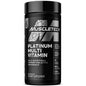 MuscleTech Platinum Multi Vitamin 90 tabletas – multivitamínico para atletas con 18 vitaminas y minerales